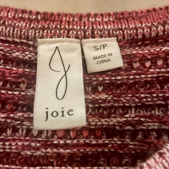 Joie Burgundy Textured Knit Cardigan - Picture 5 of 6